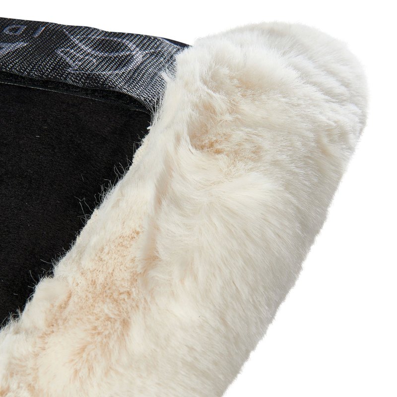 Acavallo Compensatore Piuma Pocket camoscio e montone sintetico - Nero - colore lana sintetica Eco-Wool  Natural