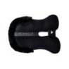 Acavallo Compensatore Piuma Pocket camoscio e montone sintetico - Nero - colore lana sintetica Eco-Wool  Black