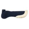 Acavallo Compensatore Piuma Pocket camoscio e montone sintetico - Blu - colore lana sintetica Eco-Wool  Natural