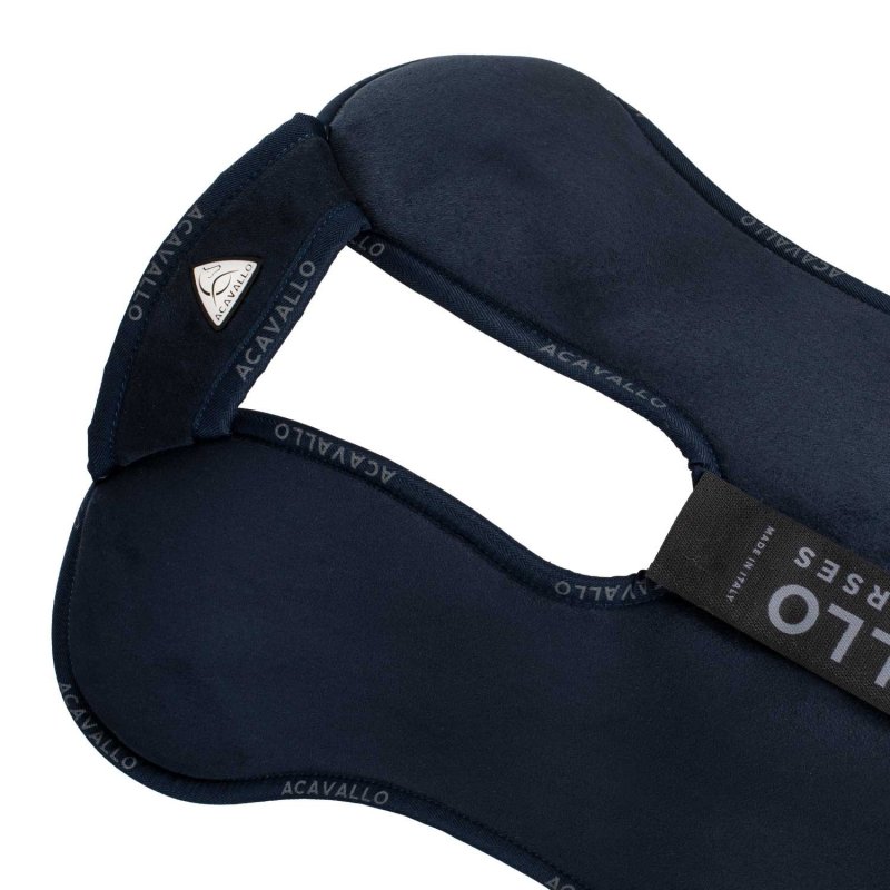 Acavallo Compensatore Piuma Pocket camoscio e montone sintetico - Blu - colore lana sintetica Eco-Wool  Natural