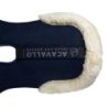 Acavallo Compensatore Piuma Pocket camoscio e montone sintetico - Blu - colore lana sintetica Eco-Wool  Natural