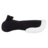 Acavallo Compensatore Piuma Pocket montone sintetico rialzo anteriore - Nero - colore lana sintetica Eco-Wool  White