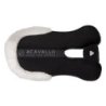 Acavallo Compensatore Piuma Pocket montone sintetico rialzo anteriore - Nero - colore lana sintetica Eco-Wool  White