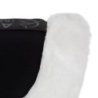 Acavallo Compensatore Piuma Pocket montone sintetico rialzo anteriore - Nero - colore lana sintetica Eco-Wool  White