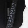 Acavallo Compensatore Piuma Pocket montone sintetico rialzo anteriore - Nero - colore lana sintetica Eco-Wool  White