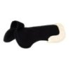 Acavallo Compensatore Piuma Pocket montone sintetico rialzo anteriore - Nero - colore lana sintetica Eco-Wool  Natural