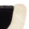 Acavallo Compensatore Piuma Pocket montone sintetico rialzo anteriore - Nero - colore lana sintetica Eco-Wool  Natural