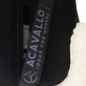 Acavallo Compensatore Piuma Pocket montone sintetico rialzo anteriore - Nero - colore lana sintetica Eco-Wool  Natural