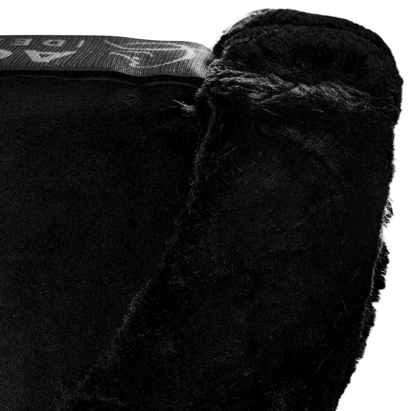 Acavallo Compensatore Piuma Pocket montone sintetico rialzo anteriore - Nero - colore lana sintetica Eco-Wool  Black
