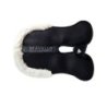 Acavallo Compensatore Piuma Pocket montone sintetico rialzo posteriore - Nero - colore lana sintetica Eco-Wool  Natural