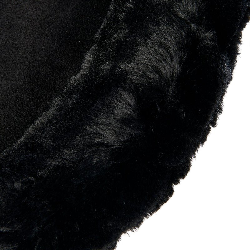 Acavallo Compensatore Piuma Pocket montone sintetico rialzo posteriore - Nero - colore lana sintetica Eco-Wool  Black