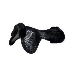 Acavallo Compensatore Twin Side in camoscio e montone - Nero - colore montone Sheepskin  Black