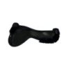 Acavallo Compensatore Twin Side in camoscio e montone - Nero - colore montone Sheepskin  Black