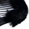 Acavallo Compensatore Twin Side in camoscio e montone - Nero - colore montone Sheepskin  Black