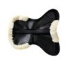 Acavallo Compensatore Twin Side in camoscio e montone - Nero - colore montone Sheepskin  Natural