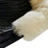 Acavallo Compensatore Twin Side in camoscio e montone - Nero - colore montone Sheepskin  Natural