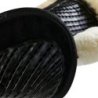 Acavallo Compensatore Twin Side in camoscio e montone - Nero - colore montone Sheepskin  Natural