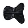 Acavallo Compensatore Twin Side in camoscio e gel - Nero