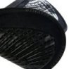 Acavallo Compensatore Twin Side in camoscio e gel - Nero