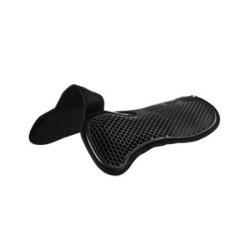 Acavallo Compensatore Hexagonal camoscio rialzo anteriore - Nero