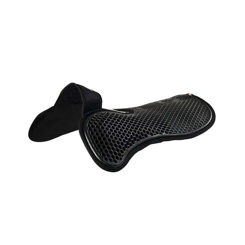 Acavallo Compensatore Hexagonal camoscio rialzo anteriore - Nero