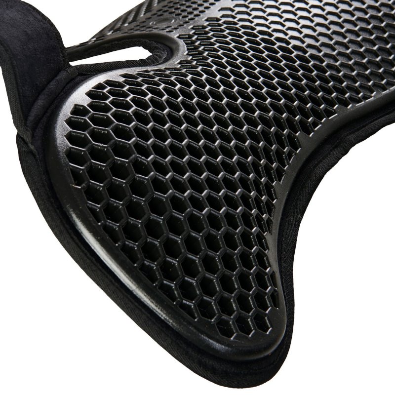 Acavallo Compensatore Hexagonal camoscio rialzo anteriore - Nero