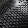 Acavallo Compensatore Hexagonal camoscio rialzo anteriore - Nero