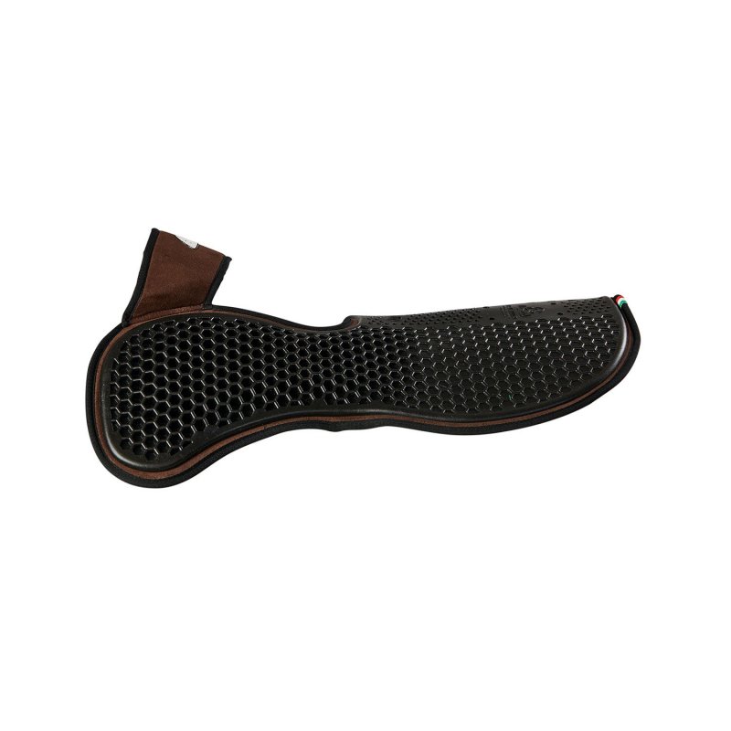 Acavallo Compensatore Hexagonal camoscio rialzo anteriore - Marrone