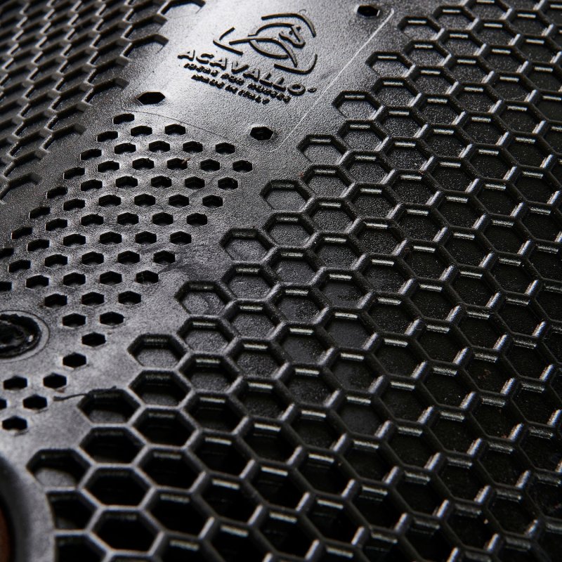 Acavallo Compensatore Hexagonal camoscio rialzo anteriore - Marrone