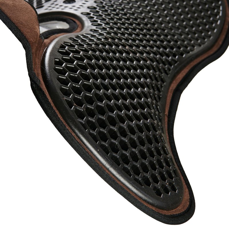 Acavallo Compensatore Hexagonal camoscio rialzo anteriore - Marrone