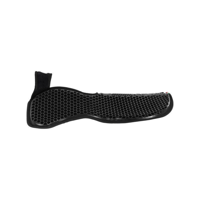 Acavallo Compensatore Hexagonal in camoscio e gel - Nero