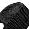 Acavallo Compensatore Hexagonal in camoscio e gel - Nero