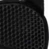 Acavallo Compensatore Hexagonal camoscio e bordo in montone - Nero - colore montone Sheepskin  Black