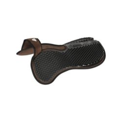 Acavallo Compensatore Hexagonal camoscio rialzo posteriore - Marrone