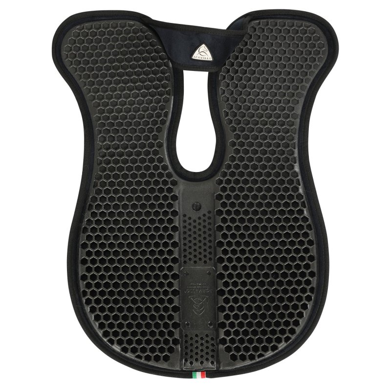 Acavallo Compensatore Hexagonal camoscio rialzo posteriore - Blu