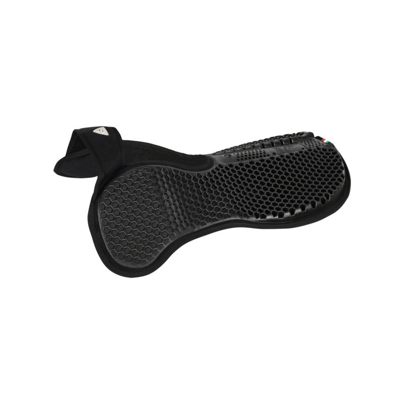 Acavallo Compensatore Hexagonal camoscio rialzo posteriore - Nero