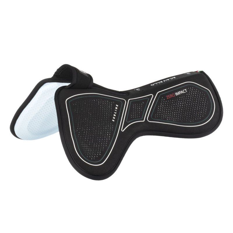 Acavallo Compensatore Zero Impact Withers Free rialzo anteriore - Nero