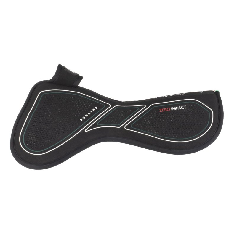 Acavallo Compensatore Zero Impact Withers Free rialzo anteriore - Nero