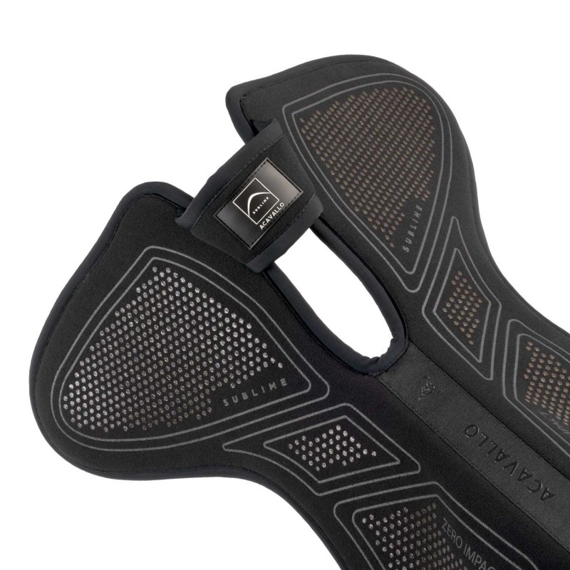 Acavallo Compensatore Zero Impact Withers Free rialzo anteriore - Total Black