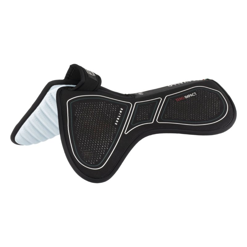 Acavallo Compensatore Zero Impact Withers Free rialzo posteriore - Nero