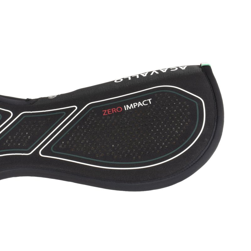 Acavallo Compensatore Zero Impact Withers Free rialzo posteriore - Nero