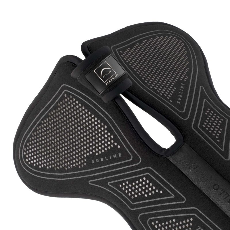 Acavallo Compensatore Zero Impact Withers Free rialzo posteriore - Total Black
