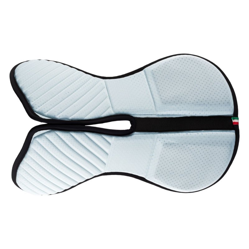 Acavallo Compensatore Zero Impact Withers Free rialzo posteriore - Total Black