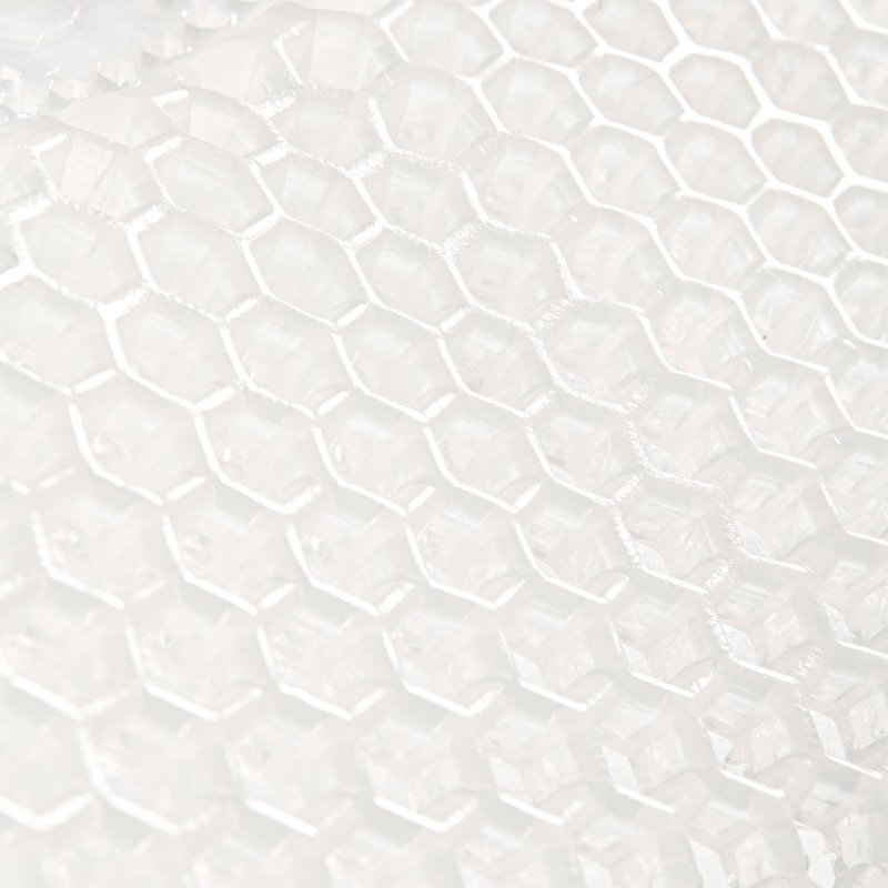 Acavallo Compensatore in gel Hexagonal forato - Trasparente
