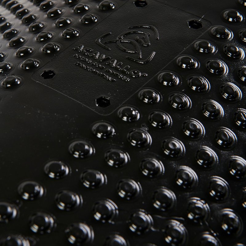 Acavallo Compensatore in gel Massage rialzo anteriore - Nero
