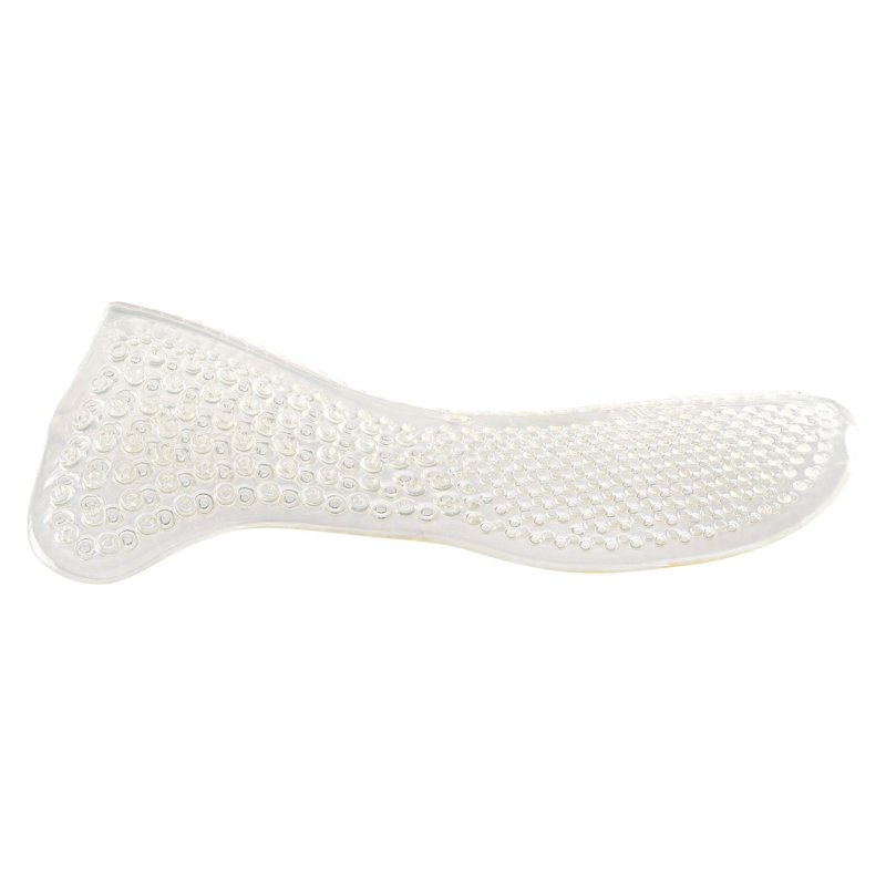 Acavallo Compensatore in gel Massage rialzo anteriore - Trasparente