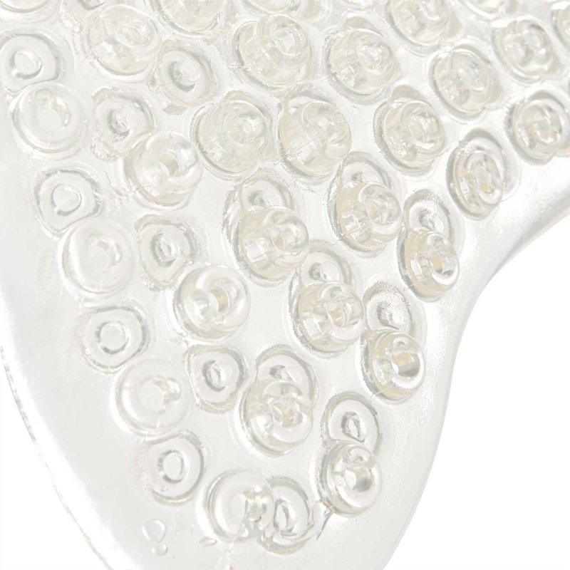 Acavallo Compensatore in gel Massage rialzo anteriore - Trasparente