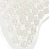 Acavallo Compensatore in gel Massage rialzo anteriore - Trasparente