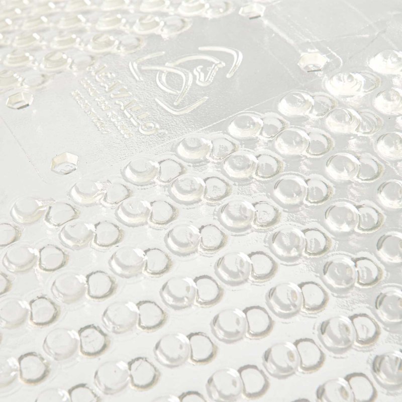 Acavallo Compensatore in gel Massage rialzo anteriore - Trasparente