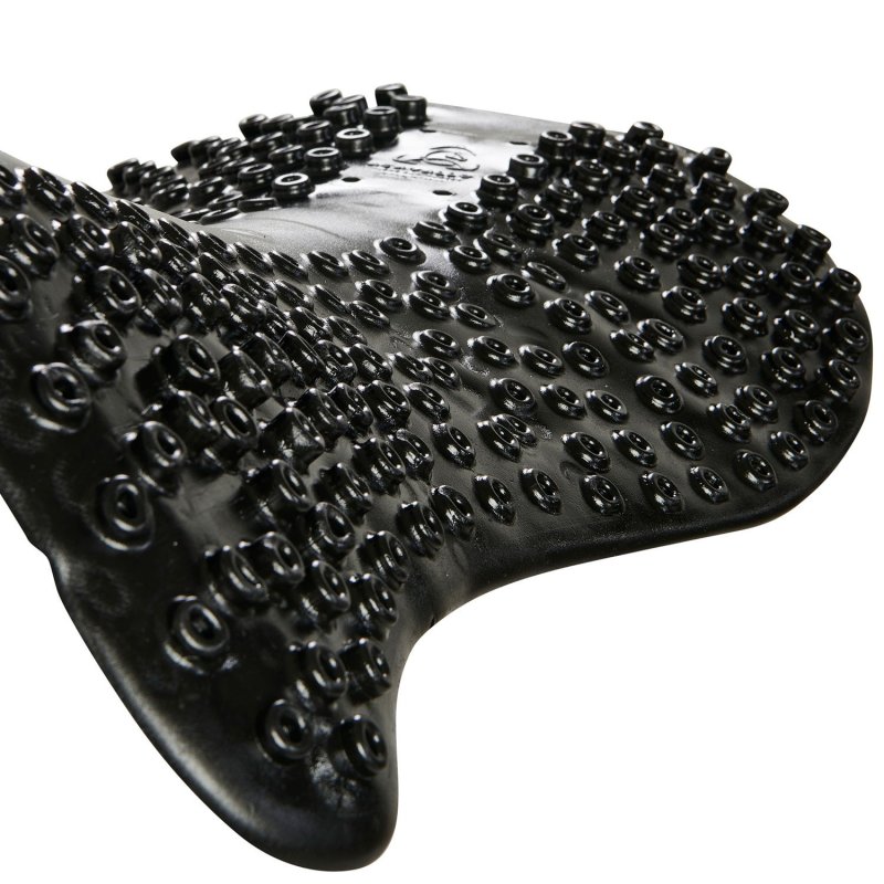 Acavallo Compensatore in gel Massage rialzi anteriore e posteriore - Nero